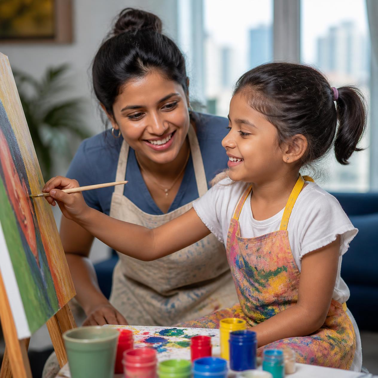 Creative Painting at Home